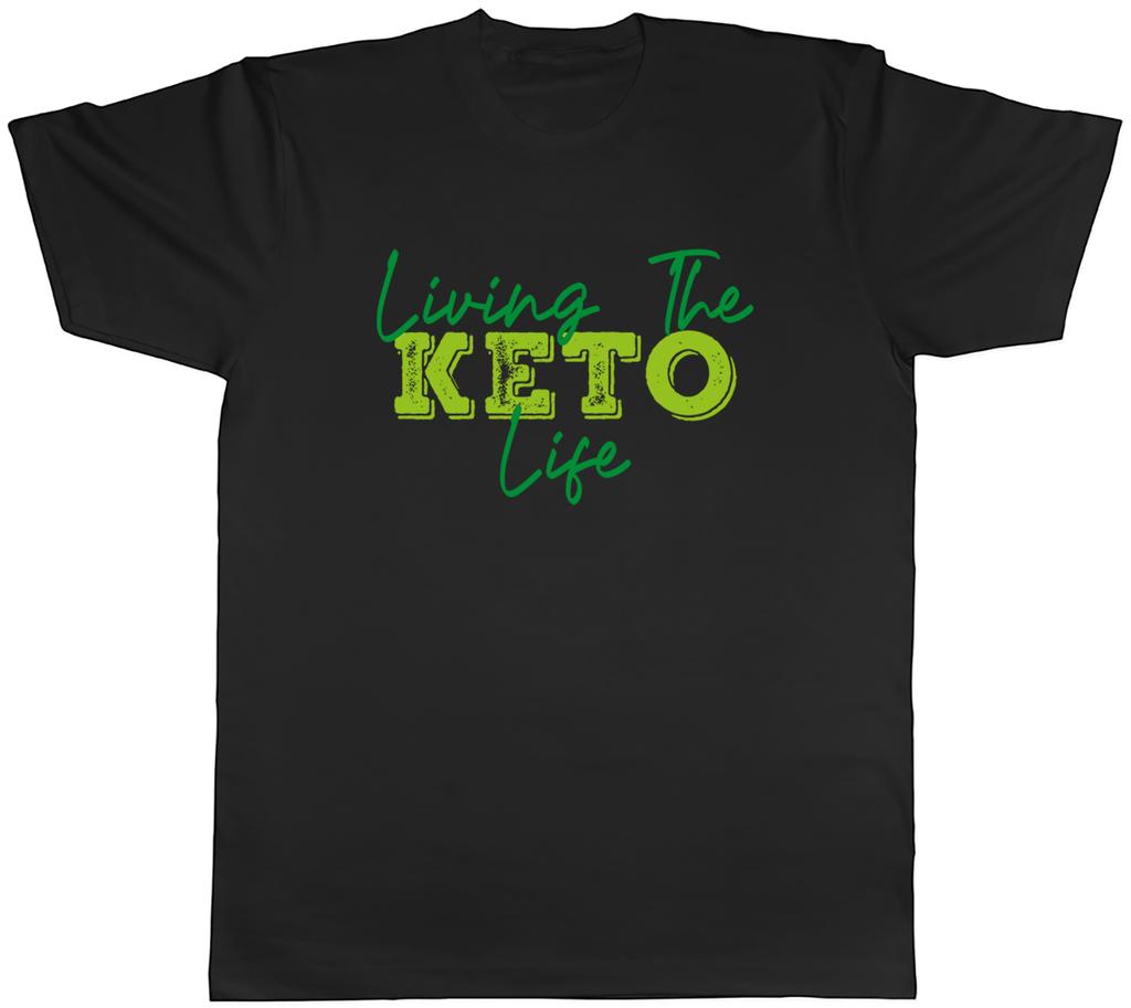 Keto Life Unisexs TShirt Gym Health Diet Fat Loss Funny Tee Gift