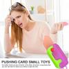 Carrot Fun Mini Fidget Toys Keychain Pendant Rubber Decompression Gifts