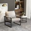 Modern Wrought Iron Sofa Chair - Light Luxury for Living Room or Bedroom