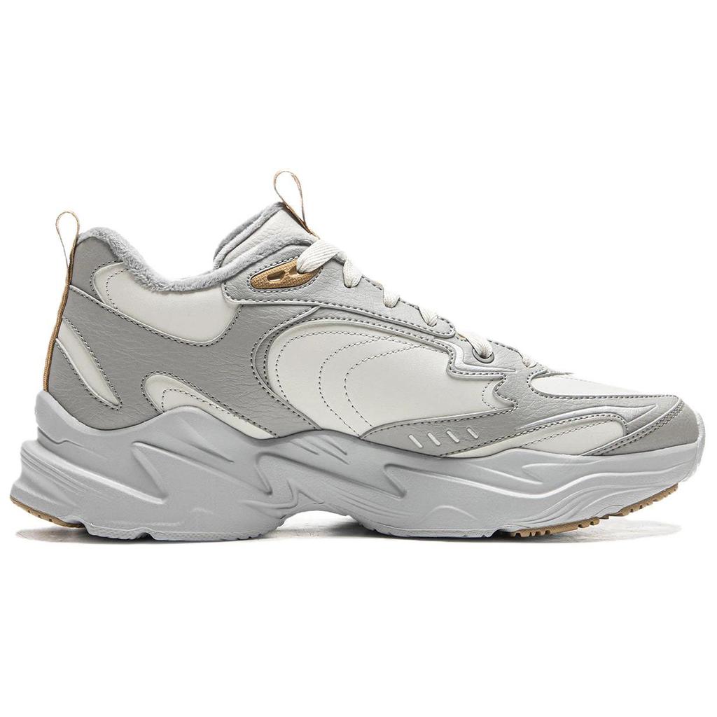 Li Ning LN DEFENDER Cushioning Slip Resistant Abrasion Resistant Lightweight Height Increasing Mid Top Casual Shoes AGCV395-3