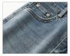Women's High Waist Slimming Rolled Hem Denim Cigarette Pants - 2024 Autumn Fashion Straight Leg Crop