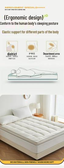 Luxury Five-Star Xinjiang Cotton Mattress Pad for Dorms