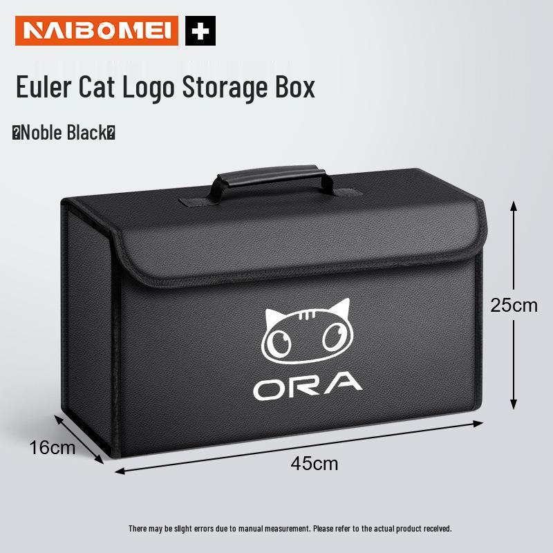 ORA Cat Series Car Trunk Folding Storage Container for Good Cat, Lightning Cat, Ballet Cat, Black Cat, and White Cat.