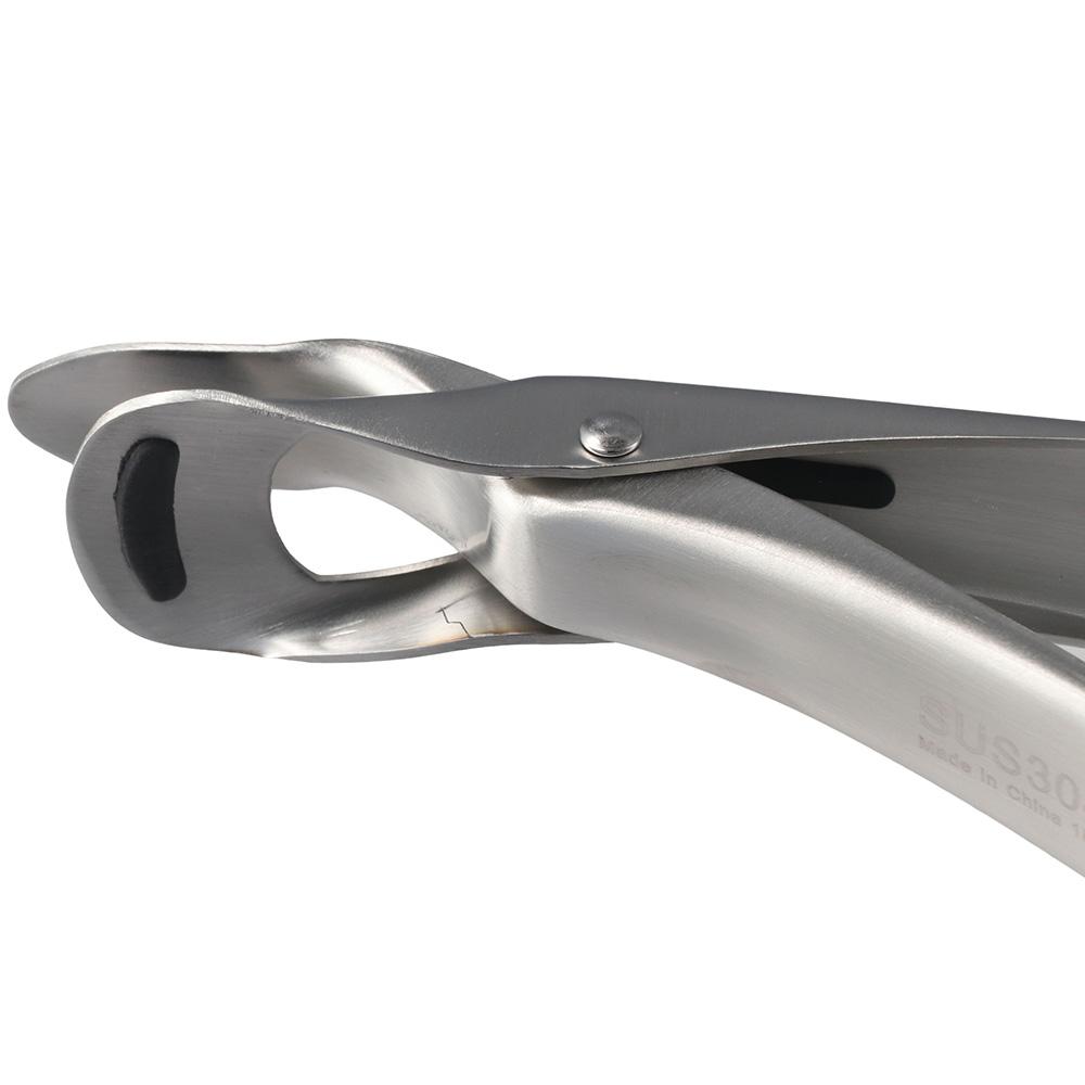 7 Inch Silicone Non-slip Tray Clamp Black Heavy Duty Kitchen Dish Clamp Kitchen