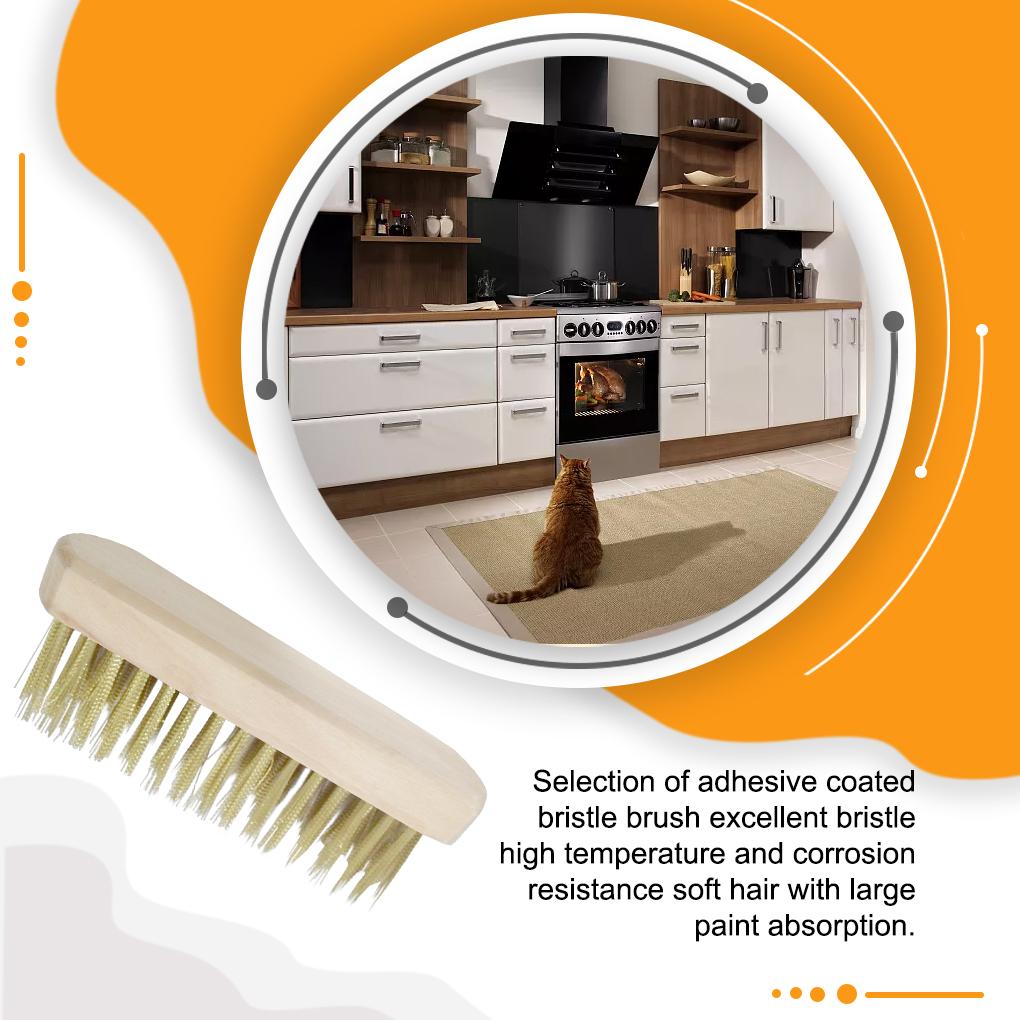 Professional Pizza Oven Brush Grill Barbecue Stove Stone Scrubber Household Restaurant Kitchen Cookware Cleaning Tools