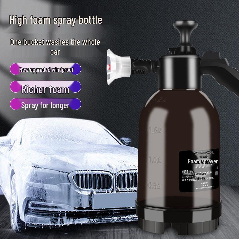 2L High-Pressure Foam Sprayer for Car and Home, Dual-Use Spray Head for Car Wash and Watering.
