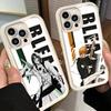 Phone Case for iPhone 17 Air 16E 15 16 Pro Max Anime Bleach Desgin Cover 14 Plus 13 12 Mini Soft Shell Silicone Fundas
