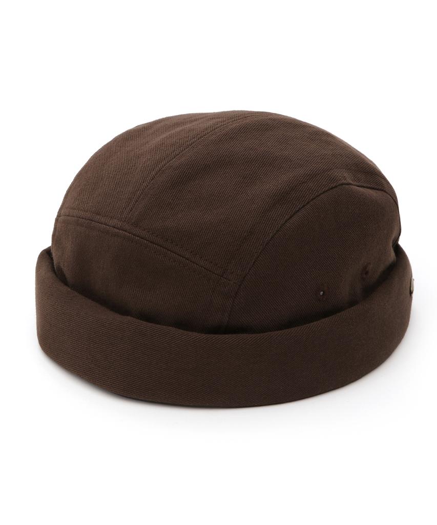 Eondeokeonteulol Four Seasons Vintage Cotton Camp Cap Adjustable Brimless Watch Cap Beanie Hat Uc / Mold Cap / Camp / Faded Brown