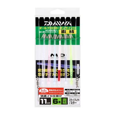Daiwa Ikazuno Άνετο Αγκίστρι Καλαμαριού Καθρέφτης 11S RF SS Απευθείας Σύνδεση 6 Τεμαχίων