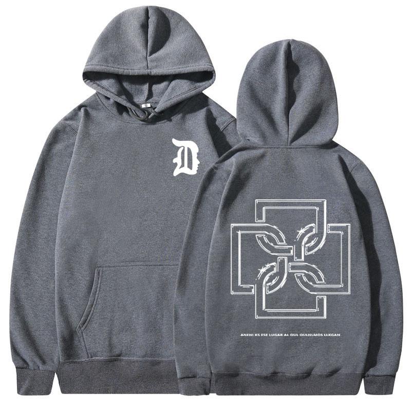 Rapper Duki Merch Hoodies Men's Women Fashion Hip Hop Oversized Hooded Sweatshirts Casual Vintage Long Sleeve Pullover Fans Gift