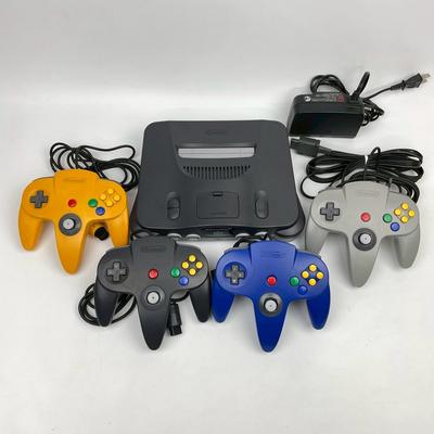Nintendo 64 Černá konzole + Ovladač + Příslušenství Region Free Použitá Testovaná