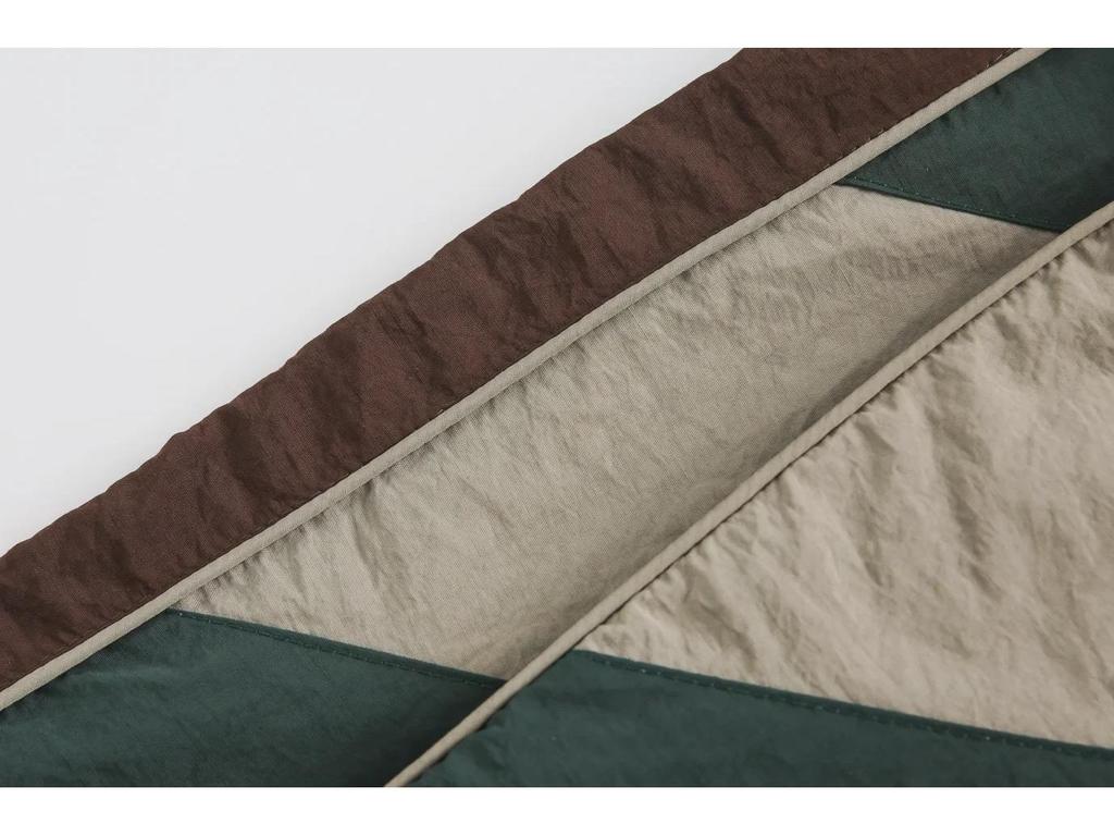 Men's Fashion Brand Contrast Stitching Windproof Jacket - American Retro Style, Loose Fit, Casual, Unisex, Perfect for Spring and Autumn Sports.