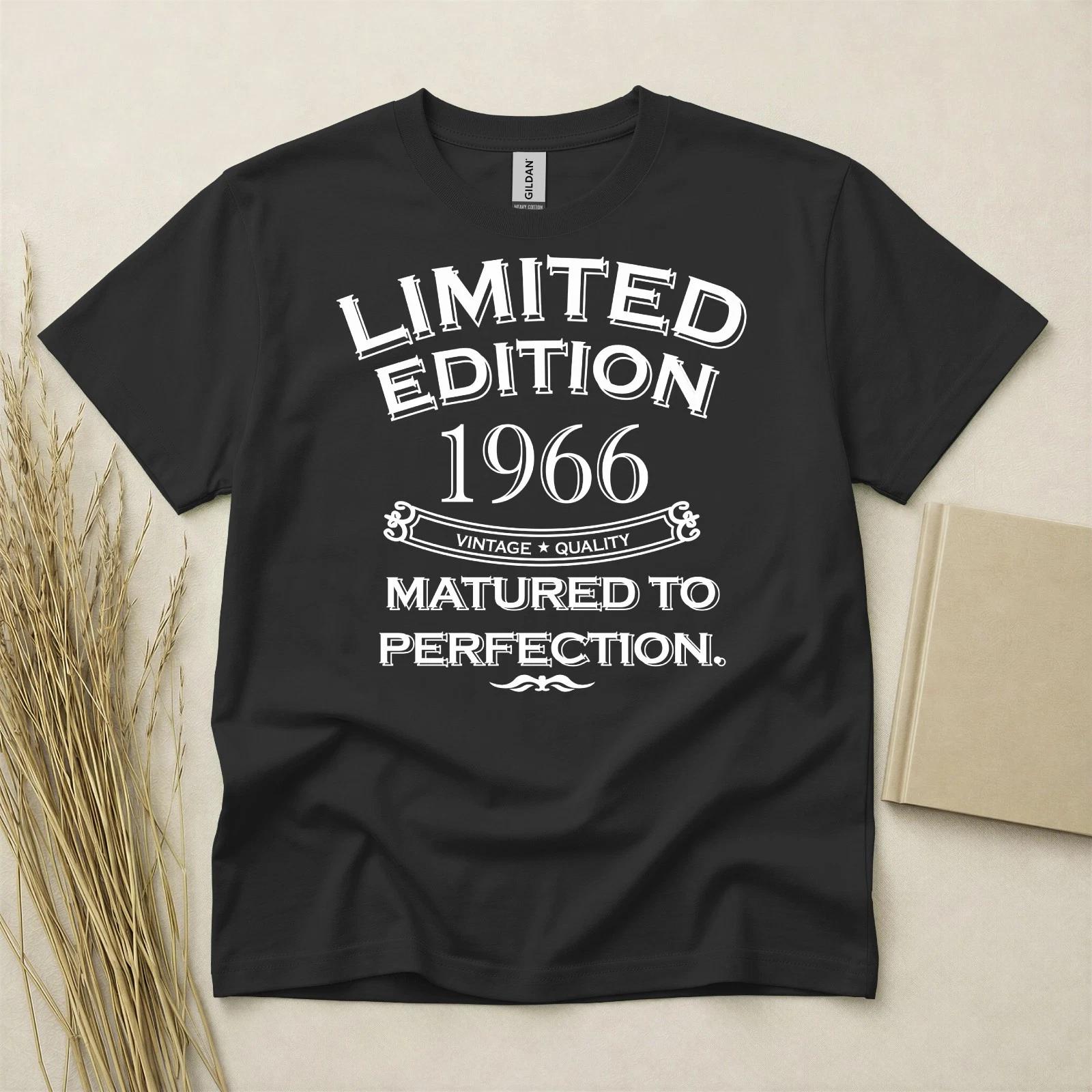 60th Birthday T Shirt Born In 1966 Gift 60 Year Old T-Shirt Limited Edition XL