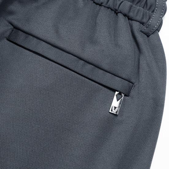 Loose Trousers Fashion Solid Color Smooth Loose Trousers Summer Thin Loose Casual Pants Long Trousers Streetwear