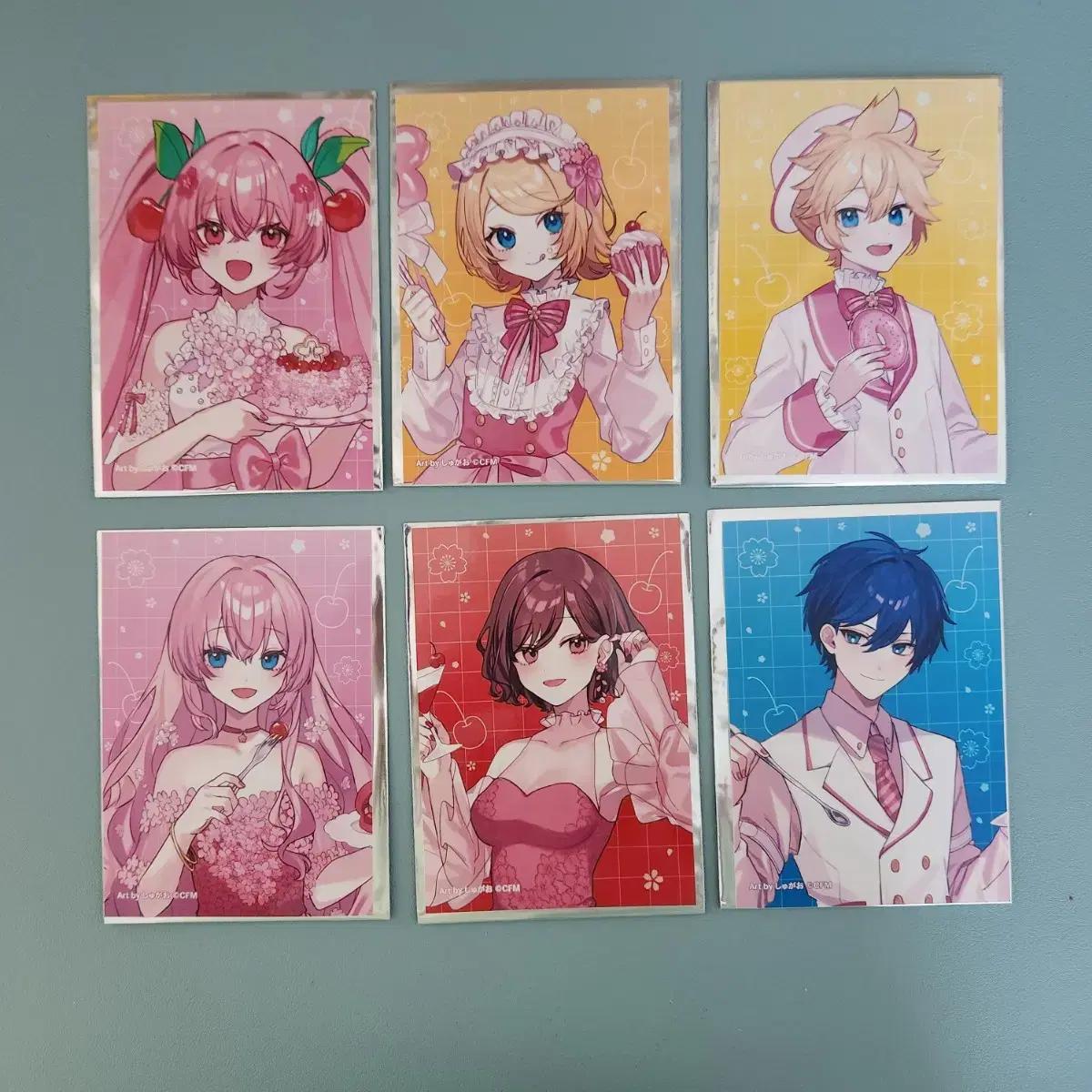 

Vocaloid Sakuramiku Mini Bromide Meiko Kaito Бонус