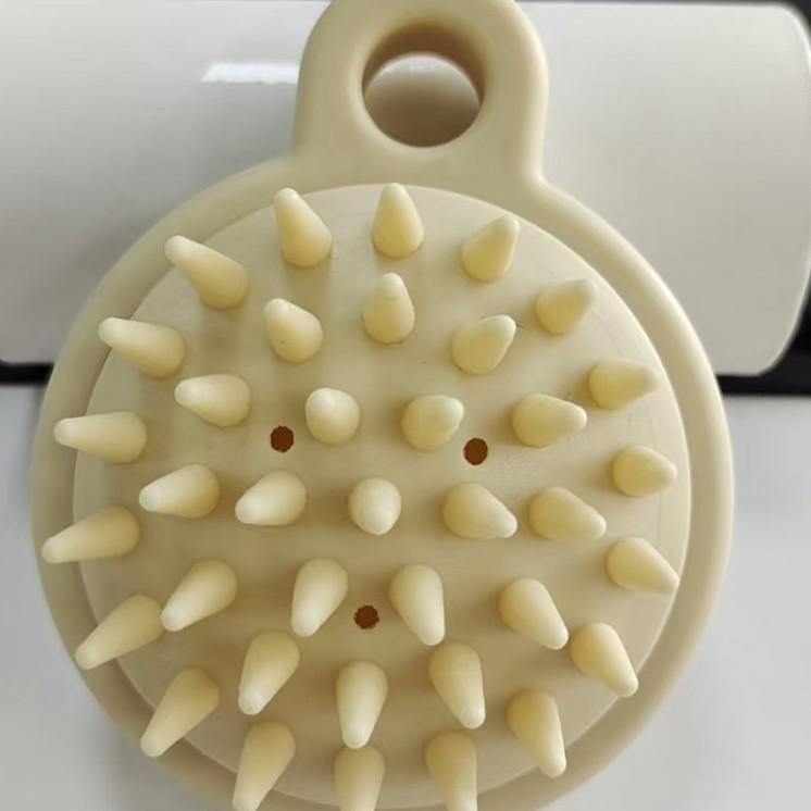 Japanese Silicone Scalp Massage Shampoo Brush & Comb