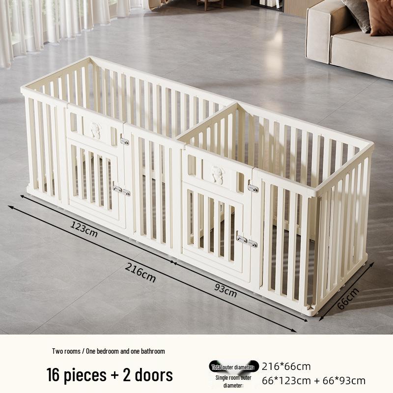 Little Tiger Tagor Minimalist Indoor Pet Fence: 75CM Isolation Barrier for Medium and Small Dogs