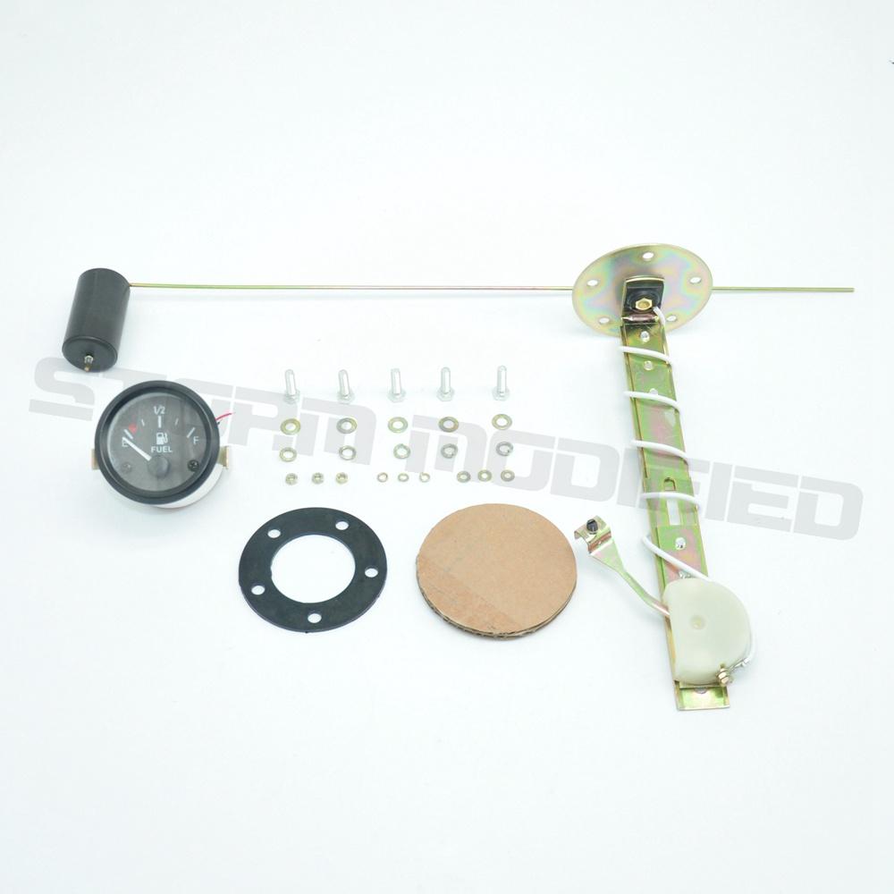 2  (52mm) Universal car Fuel level Gauge auto gauge Auto Car 52mm Fuel Gauge Black Fuel level Auto Gauge Meter A style
