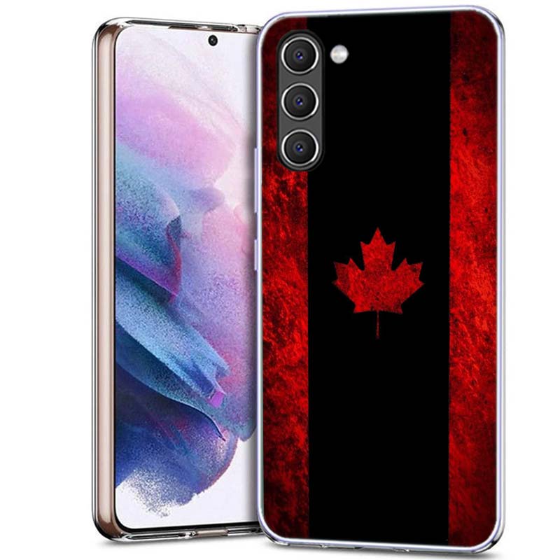 Canada National Football Team Logo Phone Case for Samsung A54 A14 A24 A34 A17 A37 A57 A55 A35 A25 A15 A13 A23 A33 A53 A07 A05S A