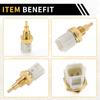 REPAIROCK Temperature Sensor for Toyota Tundra 2002-2005 Temperature Sensor Sensing Unit Sensor No.8942233030 Gold Tone