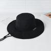 Sun hat ultra-thin breathable outdoor tooling quick-drying bucket hat men's and women's mountaineering hat big brim sun protection spring and summer