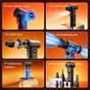 2026 New and PowerS8 Air Blower 4-Gear Turbo Blower Jet Fan with LED Light Battery Display Cordless Compressed Air Duster 110000RPM 80W