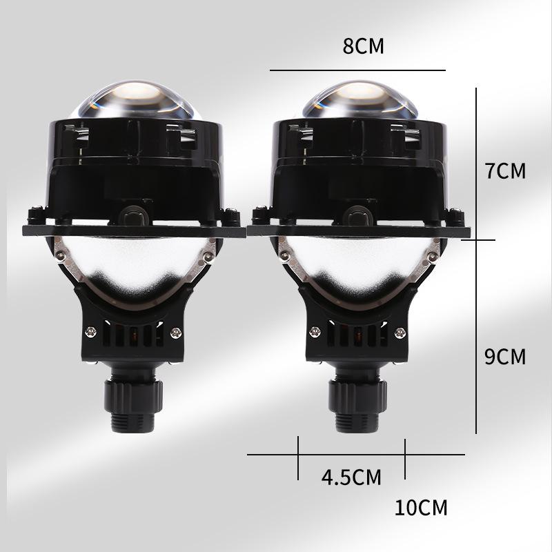 

TW3Car Світлодіодна фара2.5/3Двофокальна лінза без спотворень Фара Світлодіодна фара для мотоцикла55W Універсальна 2.5Inch