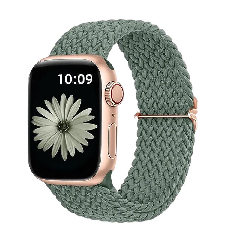 Nylon Woven Apple Watch Band for Apple Watch S9/8/7/SE/6/5/4/3
