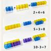 Transparent Geometric Magnetic Cubes: Colorful Educational Building Blocks for Early Learning.