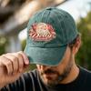 Unisex Retro Baseball with Fashion Print for Men and Women Everyday Wear