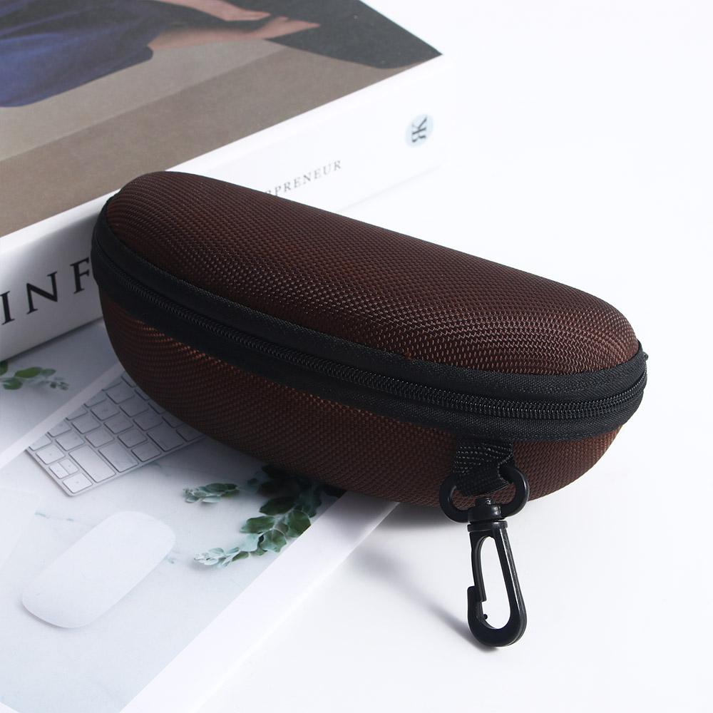 Case Zipper Box Eyewear Storage Box Hard Case Shell Clam Pouch Sunglasses Bag Eye Glasses Box