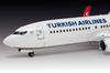 German Revell 1/144 Boeing 737-800 Turkish Airlines Plastic Model Kit 03772 (Airplane)