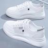 Little White Shoes Women's Shoes New Spring Sports Board Shoes Women's Shoes Fashion 2024 Autumn White Versatile Casual Shoes