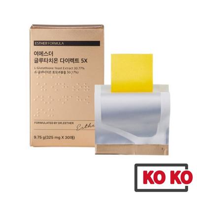 [Formula Esther] Glutatione Direct Film 5x 325mg X 30 fogli / Sbiancante