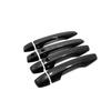 Carbon Fiber Door Handles Cover Trim 8pcs For Mitsubishi Outlander -2025