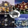 White Snowstorm Party Supplies Stage Lights Snowflake Light Party Special Lamp Christmas Decoration