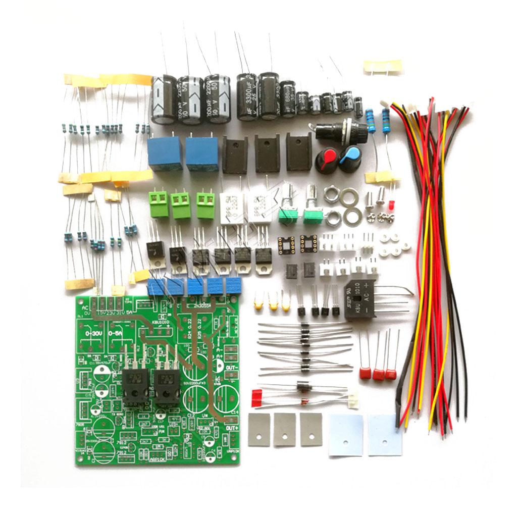 

Adjustable Power Supply Kit Lab Learning Experiment Power Board Super Starter DIY Circuit Borad with Detailed Tutorial 1