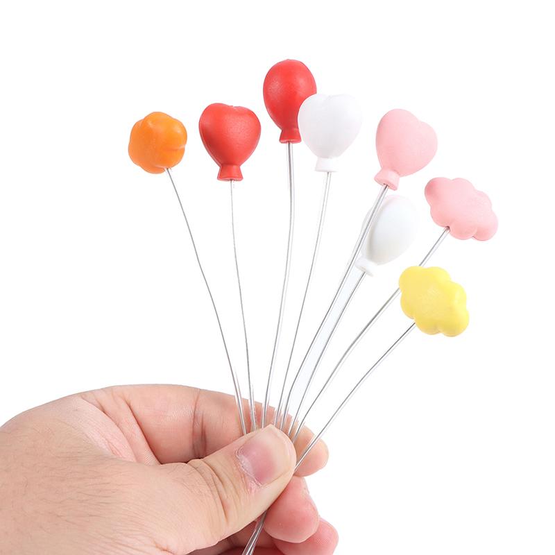 6Pcs/Set 1:12 Dollhouse Miniature Colorful Balloon Micro Landscape Accesories