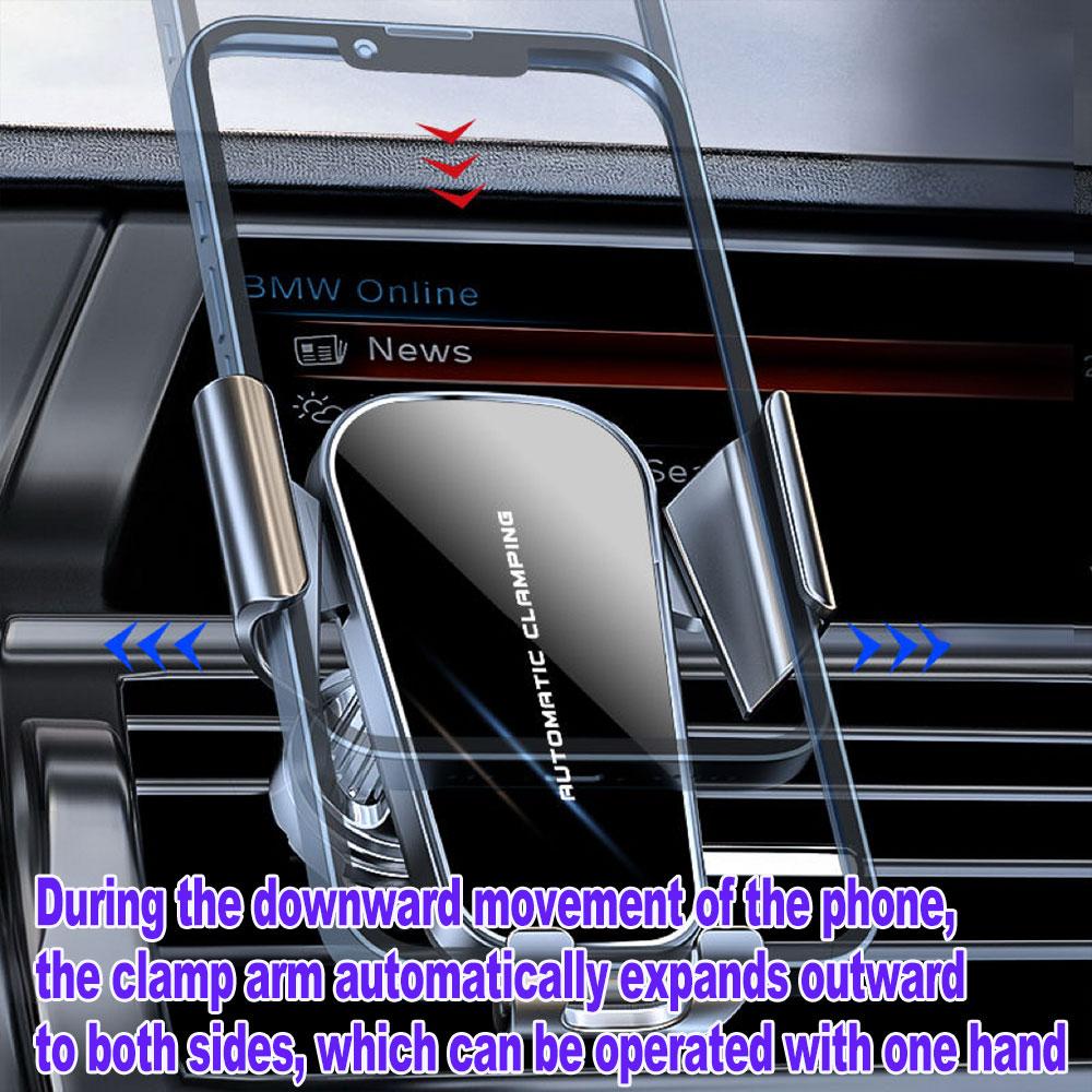 Universal Car Bracket Gravity Auto Phone Holder Car Air Vent Clip Mount Mobile Phone Holder Cell Phone Stand For All Phones