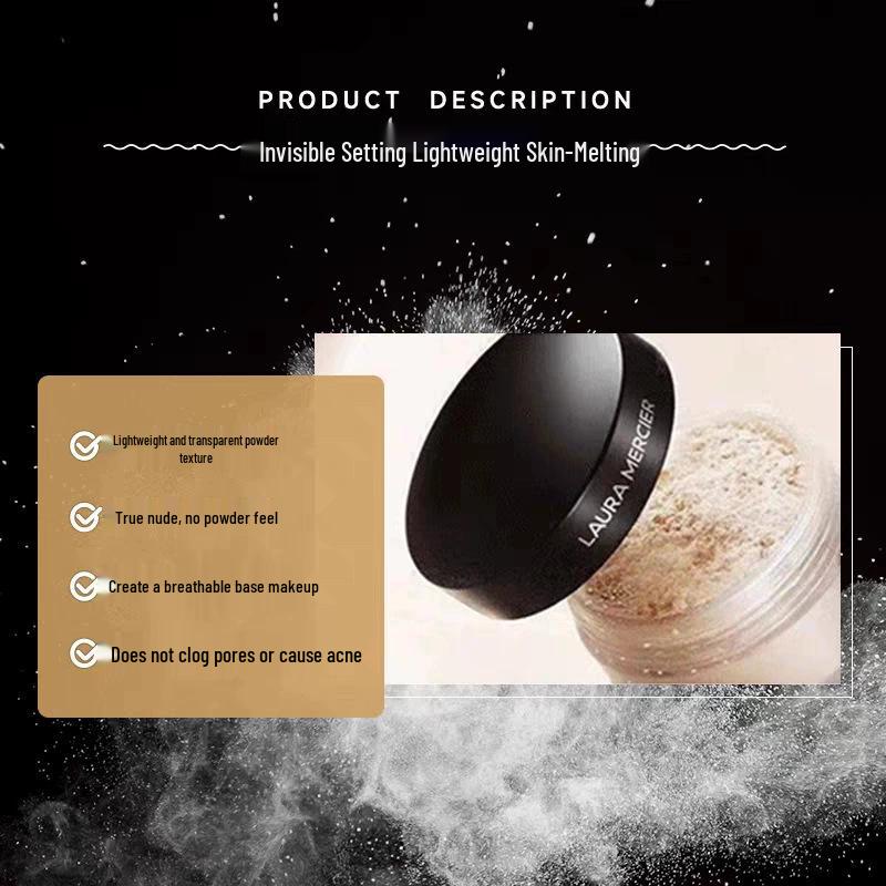 Laura Mercier Soft Light Loose Setting Powder - 29g, Black Box Packaging