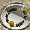 Natural Crystal Crushed Stone Bracelet - Luxurious, High-End, and Elegant Jewelry Piece