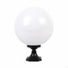 LED Globe Post Light Waterproof Acrylic Ball Weather Resistant Round Pillar Lamp for