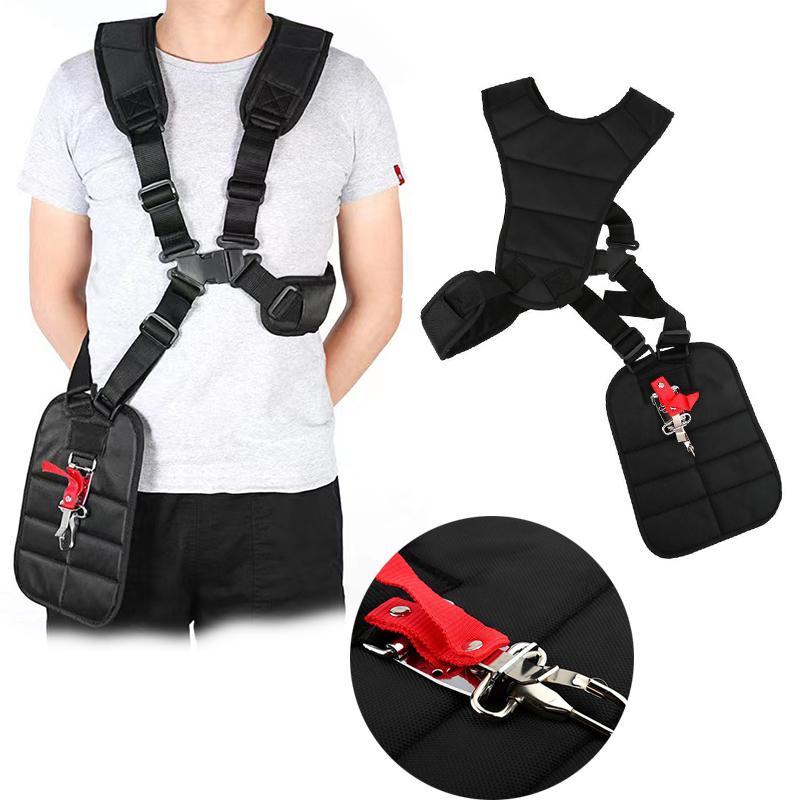 

Электрический ремень для газонокосилки, триммер для травы, регулируемый плечевой ремень, режущий диск, кусторез, долговечные садовые инструменты black