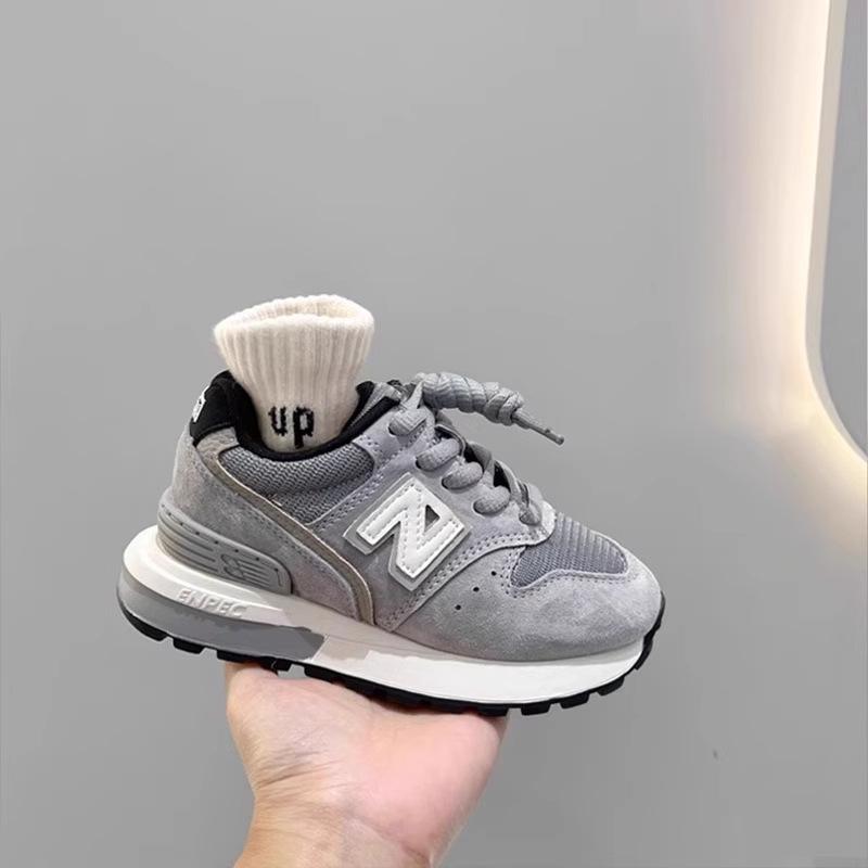Children's Forrest Gump Shoes Spring and Autumn New Style Girls' Casual Dad Shoes Boys' Sports Shoes Big Kids' Running Shoes