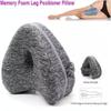 Heart-shaped Memory Foam Leg Pillow For Better Sleep And Improved Posture With Hollow-out Pattern