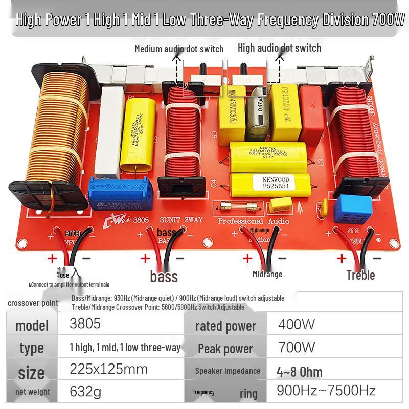 DIY High-Power, No-Weld Speaker Crossover: 2-Way to 5-Way HIFI