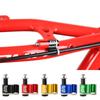 5ks Vodítko bowdenu jízdního kola Adaptér pro brzdový a řadicí lanko Spona pro hydraulickou brzdovou hadičku Převodní objímka kabelu na rám MTB