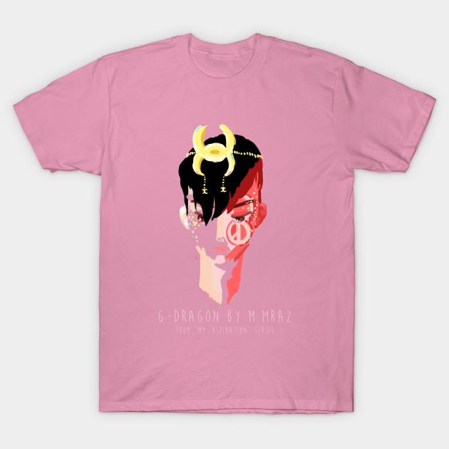 

Футболка женская G Dragon от M. Футболка Mraz Harajuku Print Kawaii, летняя женская футболка с коротким рукавом, топ S