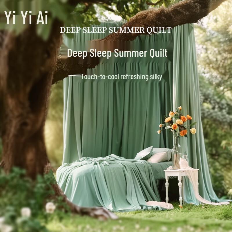 

Yi Yi Ai Cooling Jacquard Soybean Summer Quilt