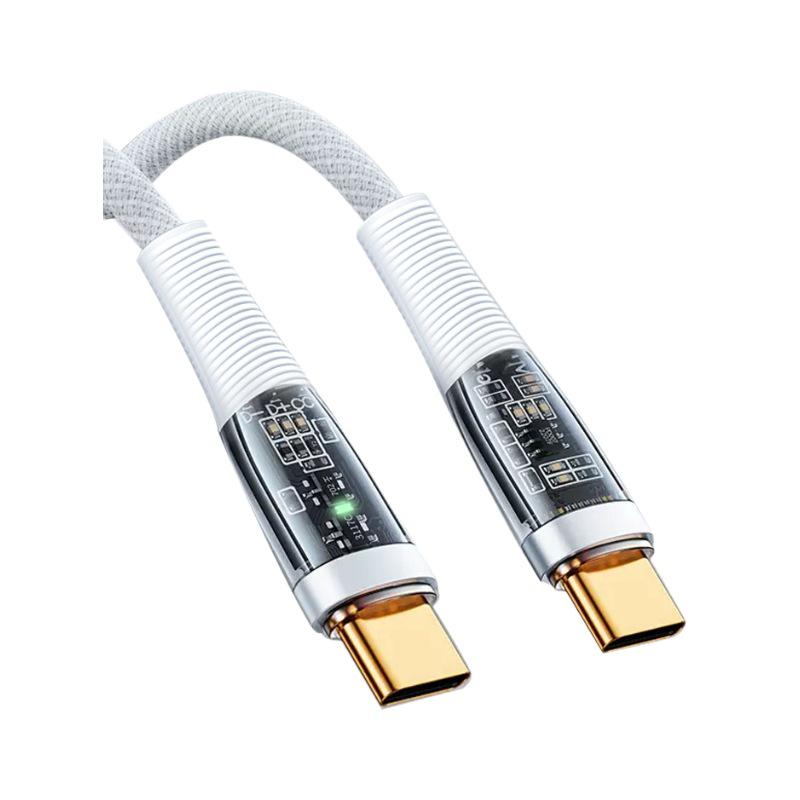 High-Power Charging Cable: 66W Android, 30W Apple 14, 100W Tablet/Notebook, Dual PD Fast Charge